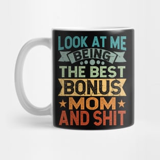 Bonus Step Mom Mothers Day From Stepdaughter Stepson Stepmom Mug